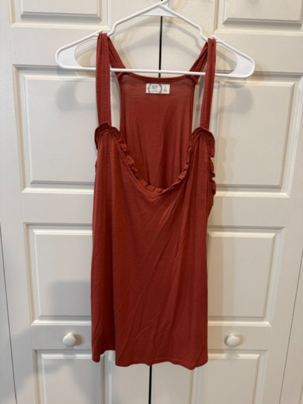 24/7 Maurices Burnt orange 1X tank top